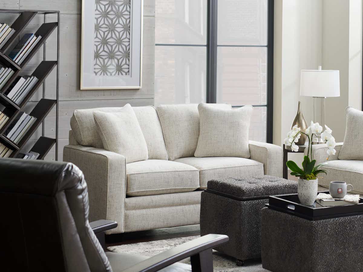 Meyer Loveseat construction and comfort view