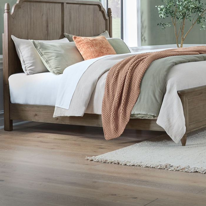 Hickory Grove - Panel Bed Rails - Heirloom Brown