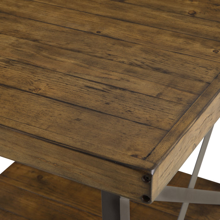 Chandler - Metal And Wood End Table