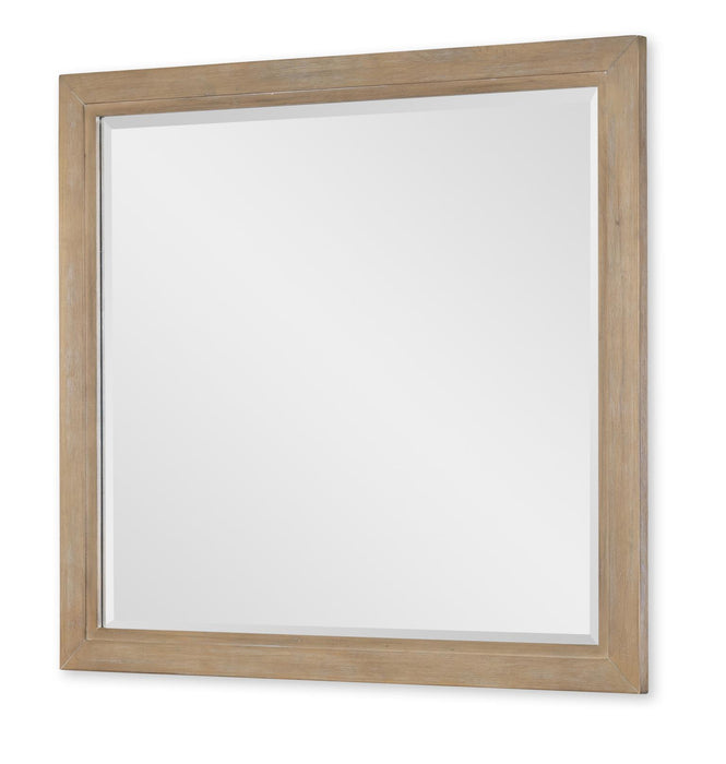Horizons - Beveled Mirror - Weathered Oak