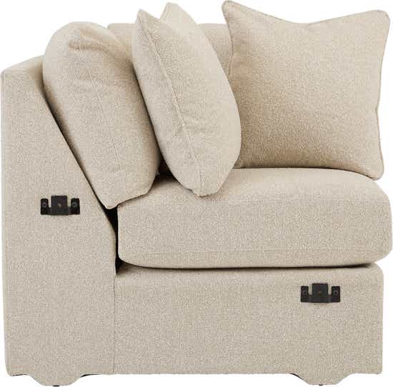 La-Z-Boy Tahoe 90 Degree Corner Unit 6CC632 manufacturer side dimension view