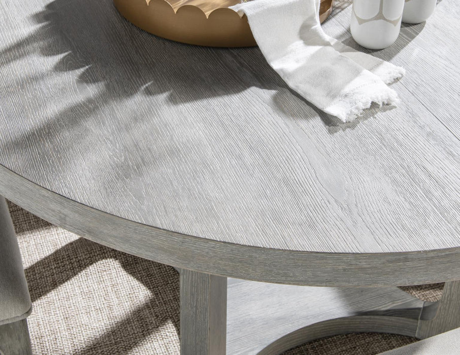 Artesia - Round Pedestal Table Top - Smokey Taupe