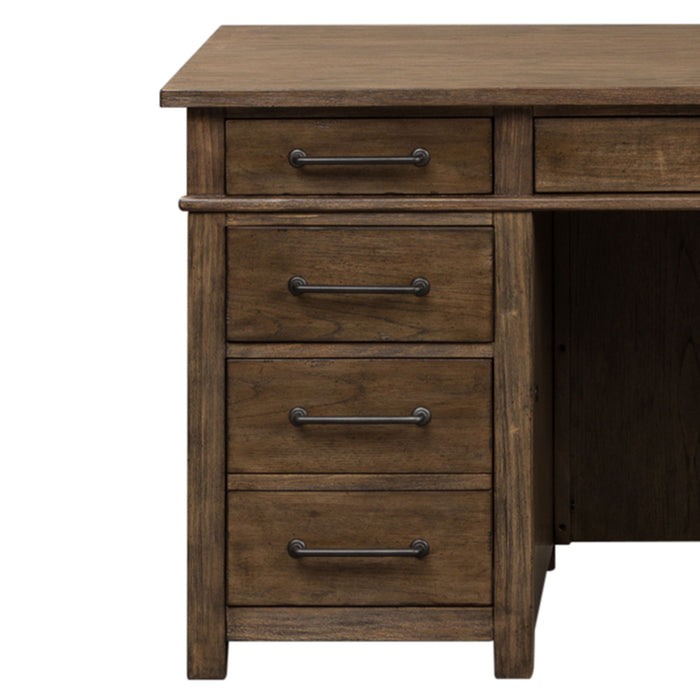 Sonoma Road - Desk/Credenza Base - Light Brown - Left