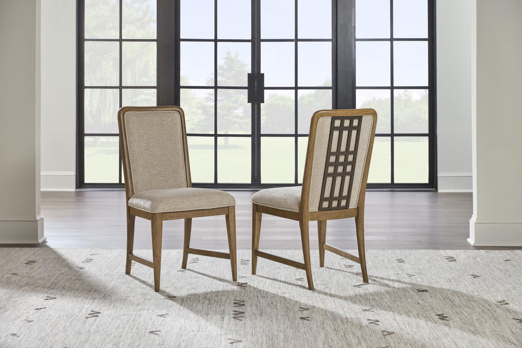 Beacon Hill - Upholstered Back Side Chair (Set of 2) - Dusted Barley