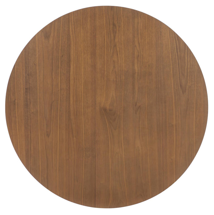 Midland - Round Dining Table Top - Warm Amber
