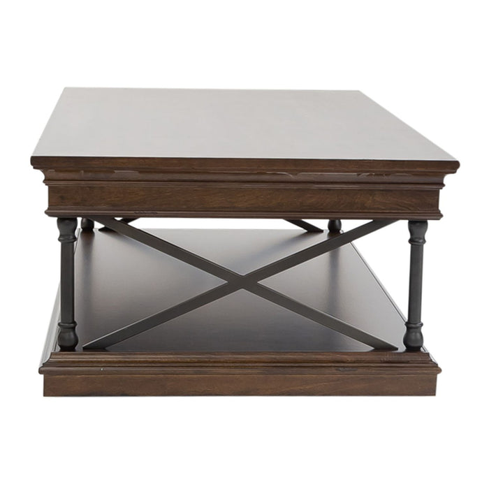 Tribeca - Rectangular Cocktail Table - Dark Brown