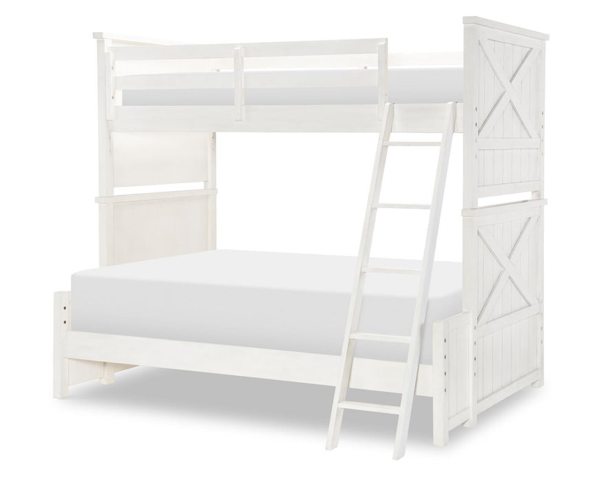 Flatiron - Full Size Bottom Bunk - White