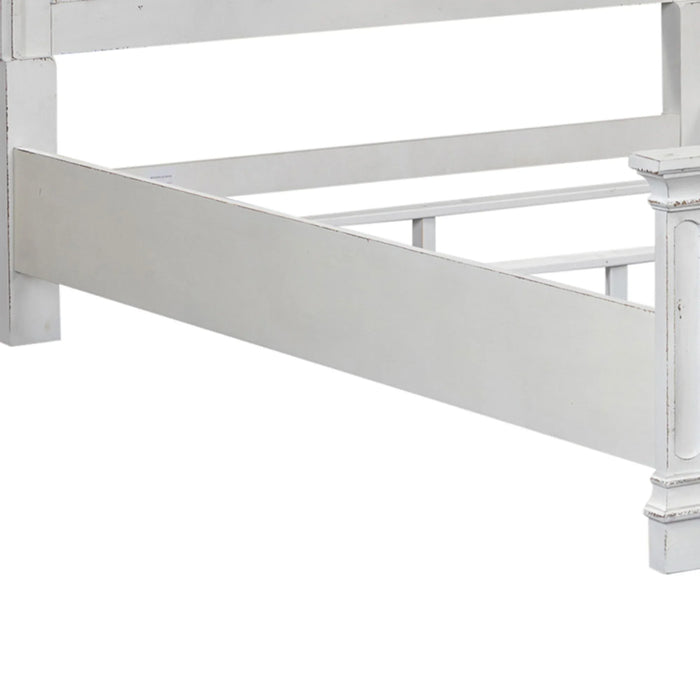Magnolia Manor - California King Panel Bed Rails - White