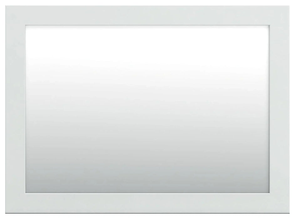 Bostwick Shoals - White - Bedroom Mirror