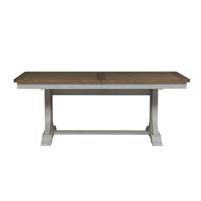 Farmhouse Reimagined - Trestle Table Base - White