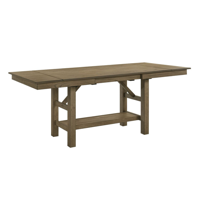 Brook Bay - Gathering Trestle Table Base Wood - Brown