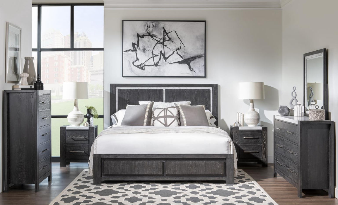 Horizons - Complete Panel Bed - Espresso