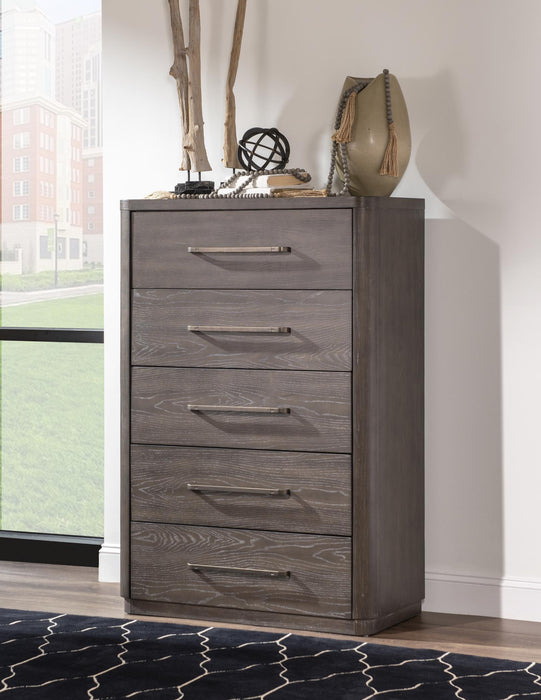 Horizons - 5 Drawers Chest - Deep Sable