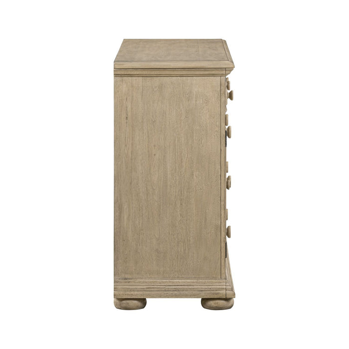 Summer House - 2 Door 5 Drawer Dresser - Sand Dune