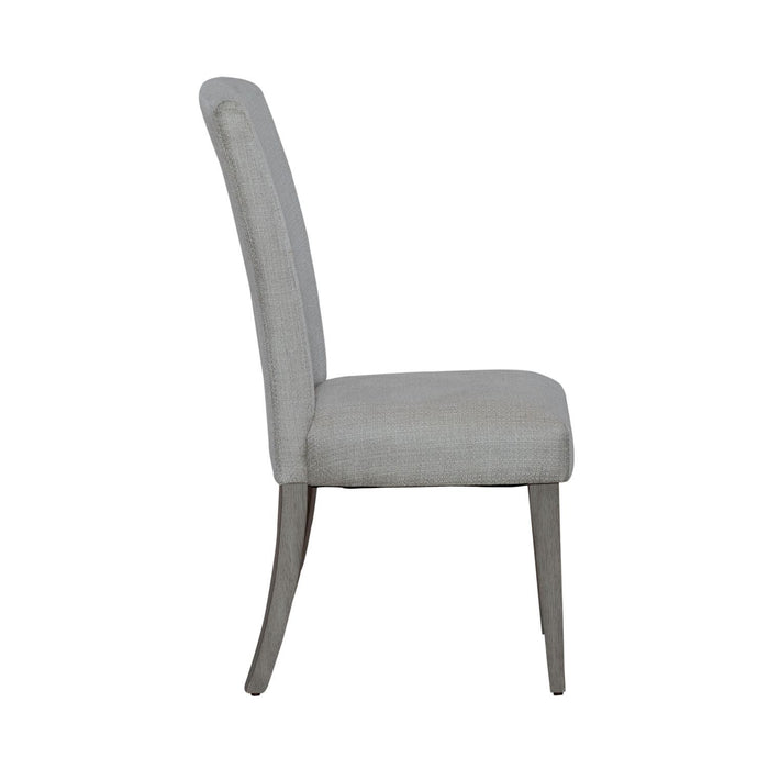 Palmetto Heights - Upholstered Side Chair (RTA) - Shell White & Driftwood