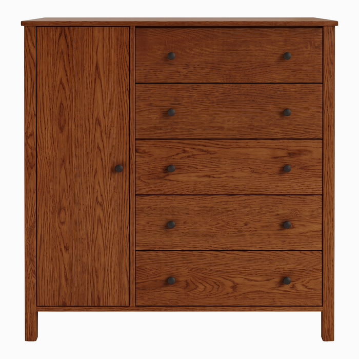 Addison Armoire — Oak wood reference; selected finish may differ