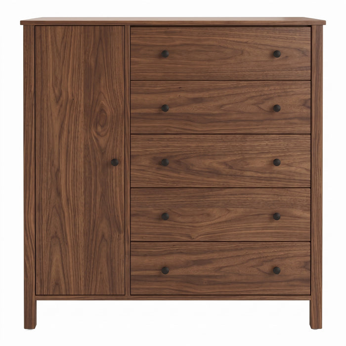 Addison Armoire — Walnut wood reference; selected finish may differ