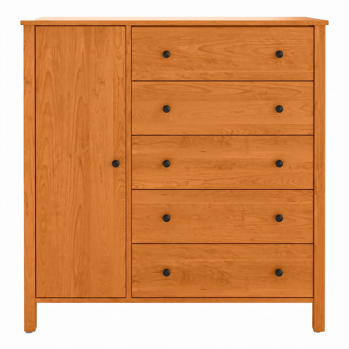 Addison Armoire — Cherry wood reference; selected finish may differ