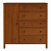 Addison Armoire — Cherry wood reference; selected finish may differ