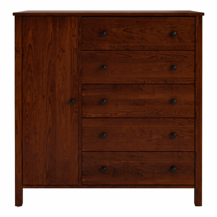 Addison Armoire — Cherry wood reference; selected finish may differ