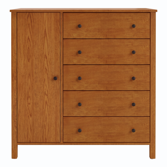 Addison Armoire — Oak wood reference; selected finish may differ