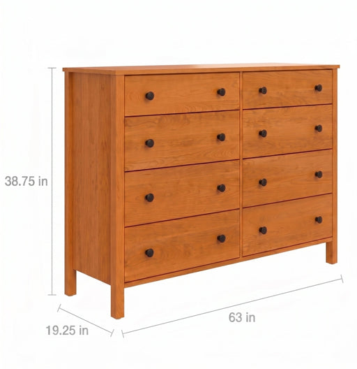 Addison Eight Drawer Dresser — supplier reference image 2; selected finish may differ