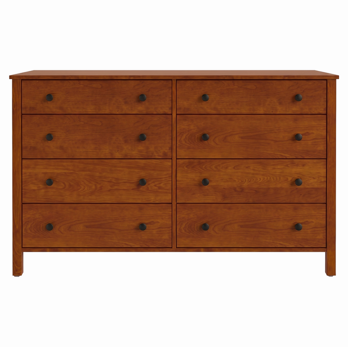 Addison Eight Drawer Dresser — Maple wood reference; selected finish may differ