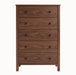 Addison Five Drawer Chest — Walnut wood reference; selected finish may differ