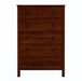 Addison Five Drawer Chest — Cherry wood reference; selected finish may differ