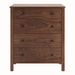 Addison Four Drawer Chest — Walnut wood reference; selected finish may differ