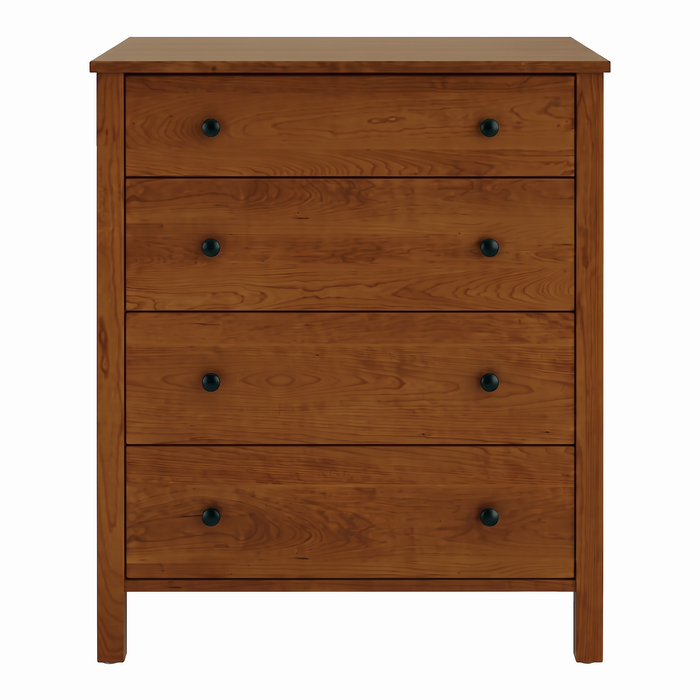 Addison Four Drawer Chest — Cherry wood reference; selected finish may differ