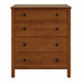 Addison Four Drawer Chest — Cherry wood reference; selected finish may differ