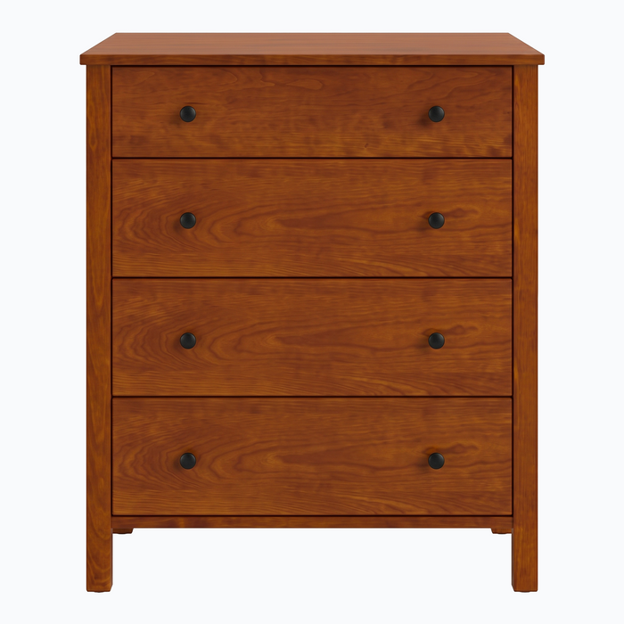 Addison Four Drawer Chest — Maple wood reference; selected finish may differ