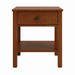 Addison One Drawer Nightstand — Oak wood reference; selected finish may differ