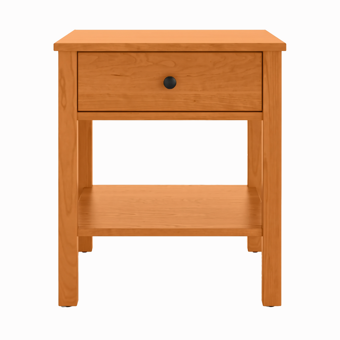 Addison One Drawer Nightstand — Cherry wood reference; selected finish may differ