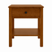 Addison One Drawer Nightstand — Cherry wood reference; selected finish may differ