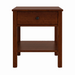 Addison One Drawer Nightstand — Cherry wood reference; selected finish may differ