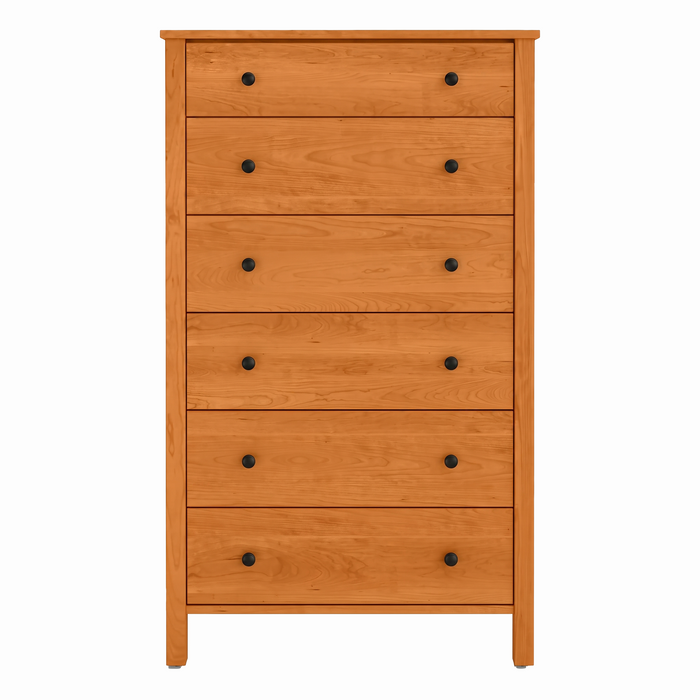 Addison Six Drawer Chest — Cherry wood reference; selected finish may differ