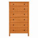 Addison Six Drawer Chest — Cherry wood reference; selected finish may differ