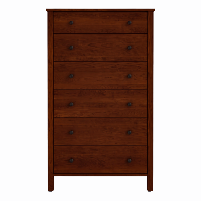 Addison Six Drawer Chest — Cherry wood reference; selected finish may differ