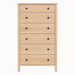 Addison Six Drawer Chest — Maple wood reference; selected finish may differ