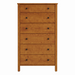 Addison Six Drawer Chest — Maple wood reference; selected finish may differ