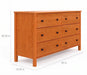 Addison Six Drawer Dresser — supplier reference image 2; selected finish may differ