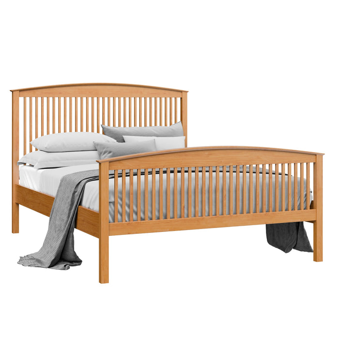 Addison Spindle Bed High Footboard — Cherry wood reference; selected finish may differ
