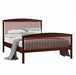 Addison Spindle Bed High Footboard — Cherry wood reference; selected finish may differ
