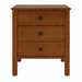 Addison Three Drawer Nightstand — Cherry wood reference; selected finish may differ