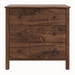 Addison Three Drawer Chest — Walnut wood reference; selected finish may differ