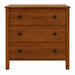 Addison Three Drawer Chest — Cherry wood reference; selected finish may differ