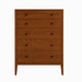 Allen Five Drawer Chest — Cherry wood reference; selected finish may differ