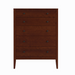 Allen Five Drawer Chest — Cherry wood reference; selected finish may differ
